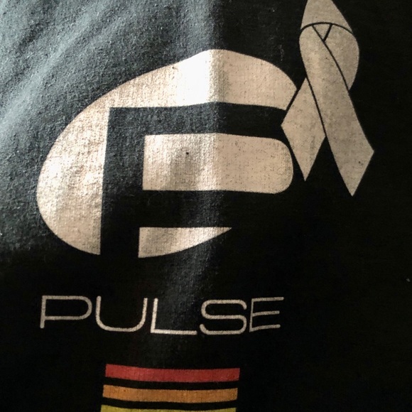 Gildan Pulse Hoodie Medium Black - Picture 5 of 6